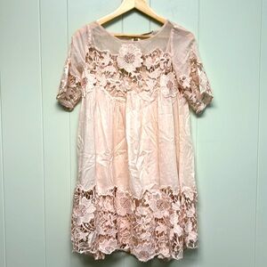 Anthropologie Holding Horses Babydoll Dress Size 4 NWT